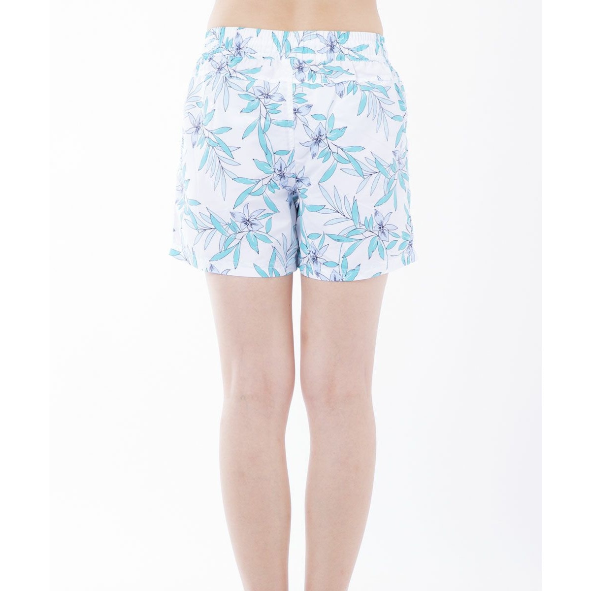 オーシャンパシフィック（Ocean Pacific）（レディース）リーフ柄ボードショーツ 529409 WHT