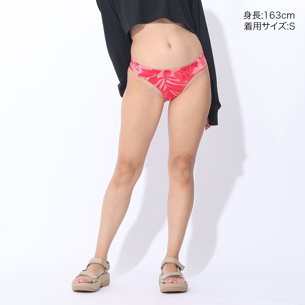 ハーレー（HURLEY）（レディース）水着 ビキニ パンツ 単品 ボトムス MAX HAWAIIAN SHADOW MODERATE BOTTOM HB1036-CRKM