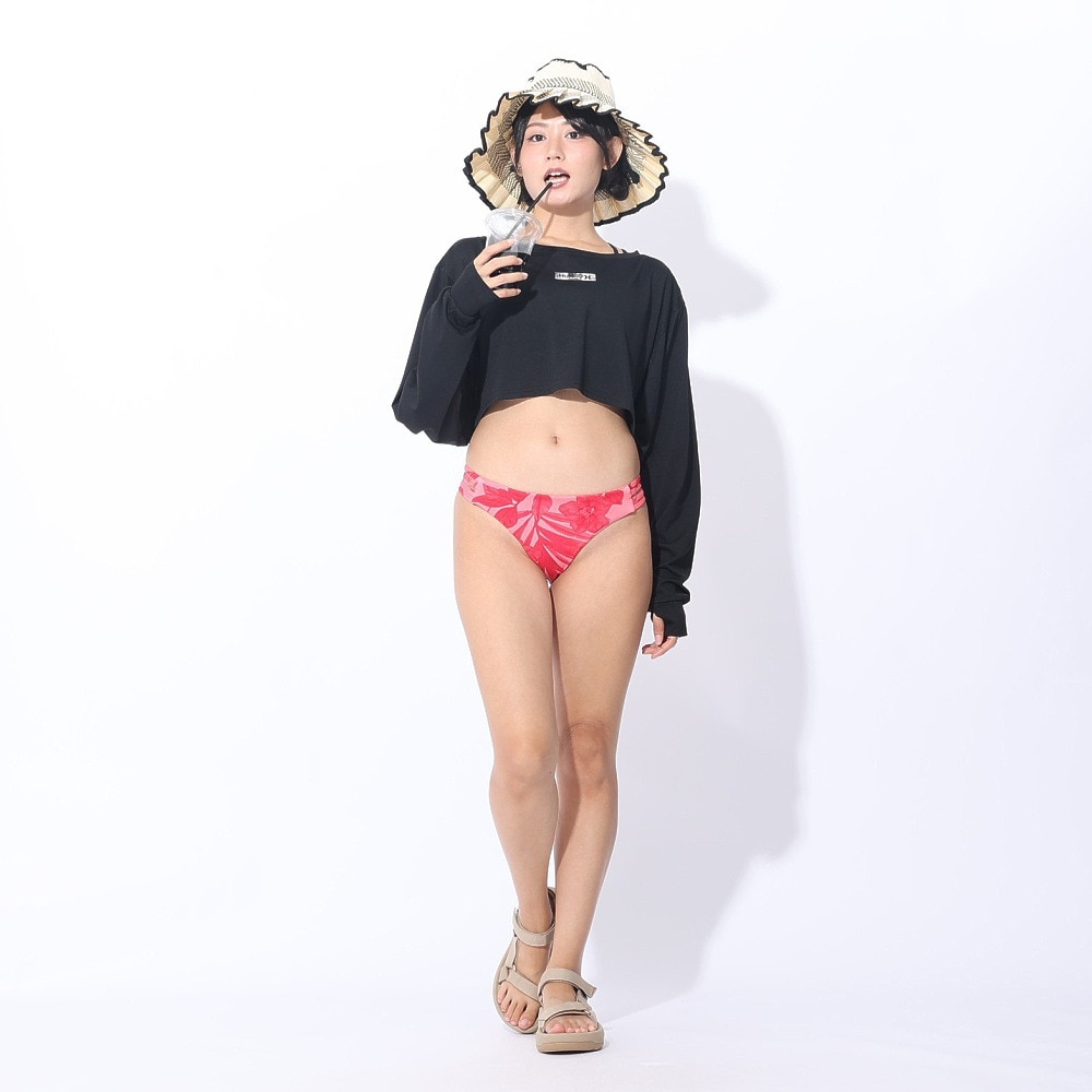 ハーレー（HURLEY）（レディース）水着 ビキニ パンツ 単品 ボトムス MAX HAWAIIAN SHADOW MODERATE BOTTOM HB1036-CRKM