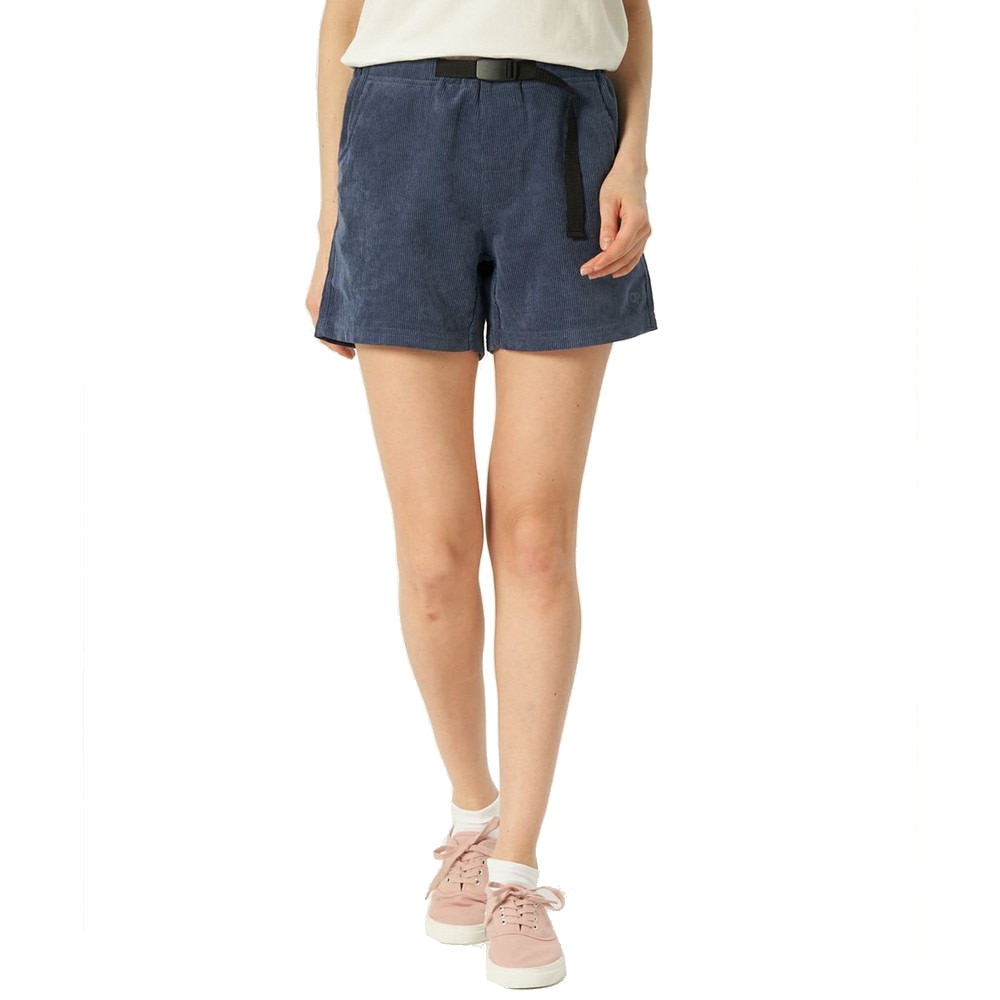 オーシャンパシフィック（Ocean Pacific）（レディース）ショートパンツ コーデュロイ UVカット 水陸両用 ネイビー 520460-NVY