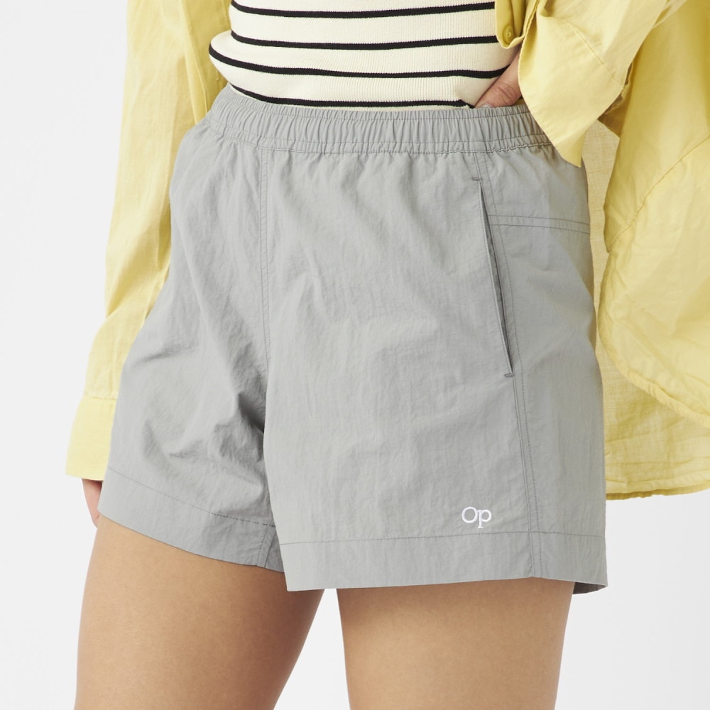 オーシャンパシフィック（Ocean Pacific）（レディース）ナイロンワッシャー ボードショーツ 524402 GRY