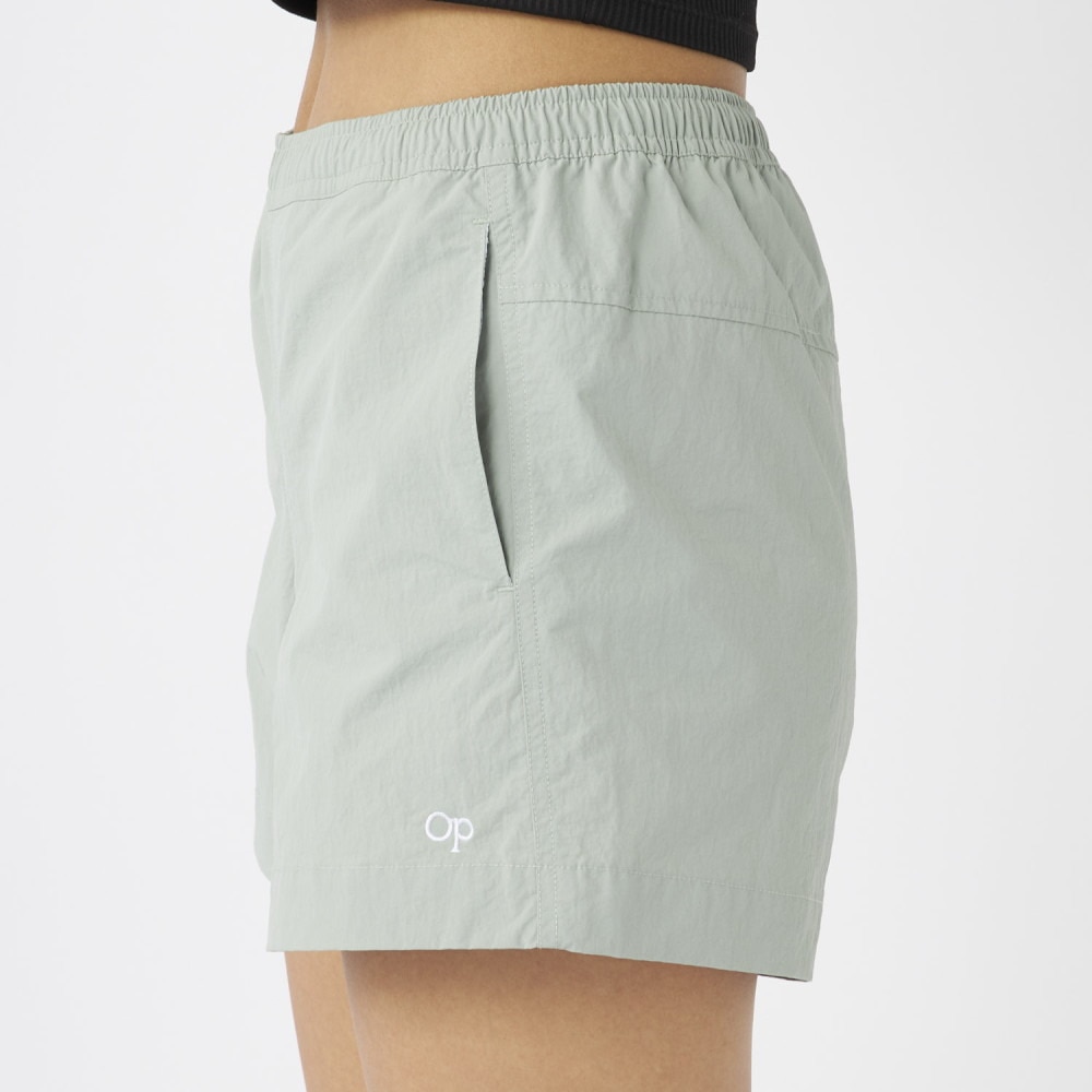 オーシャンパシフィック（Ocean Pacific）（レディース）ナイロンワッシャー ボードショーツ 524402 KHA