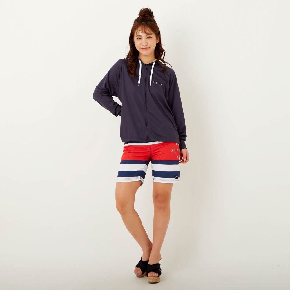 ラスティ（RUSTY）（レディース）デニム風 ボードショーツ 920403NVY