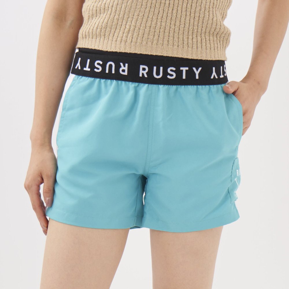 ラスティ（RUSTY）（レディース）パイピング ボードショーツ 922401 GRN