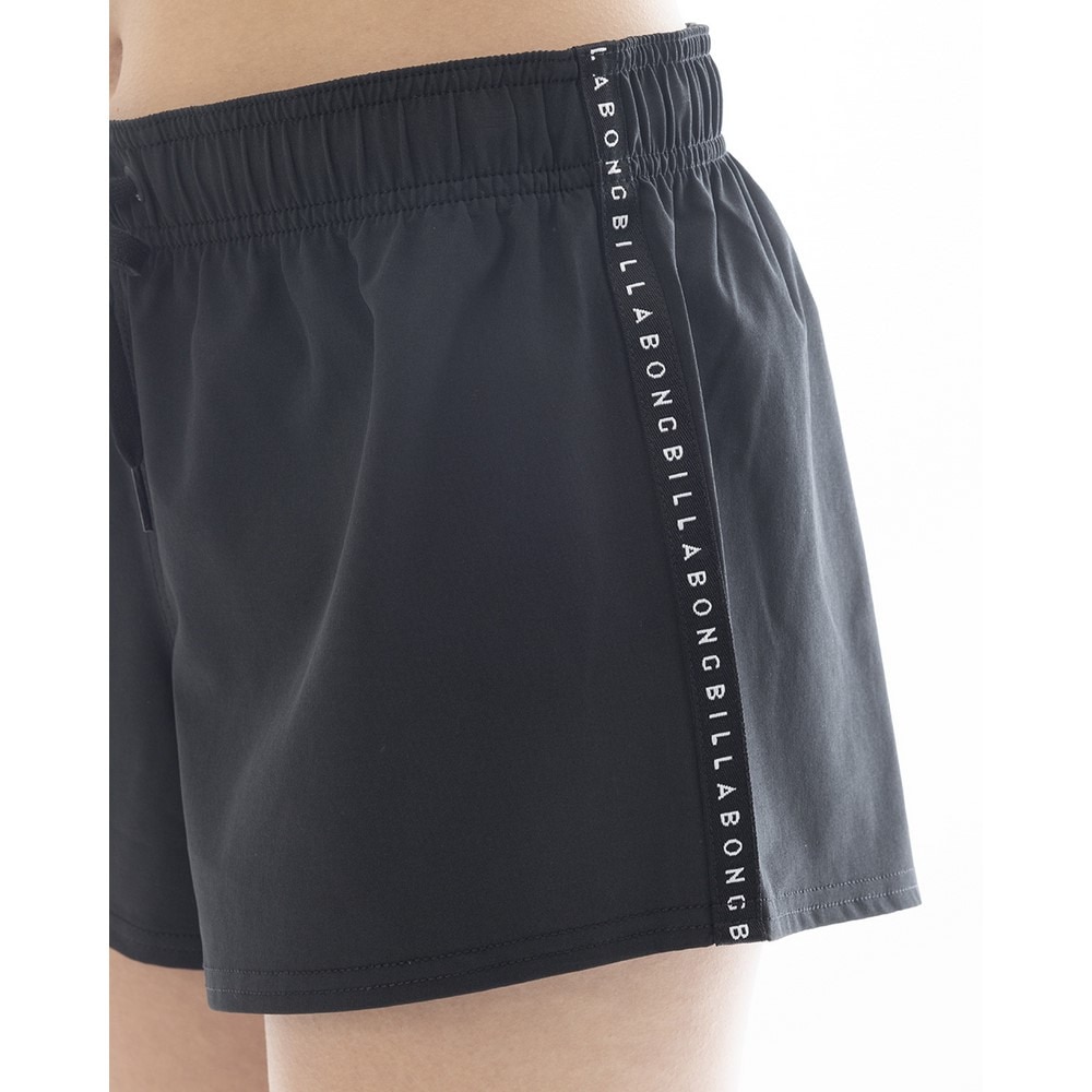 ビラボン（BILLABONG）（レディース）サイドロゴテープ ショートボードショーツ BF013510 BLK
