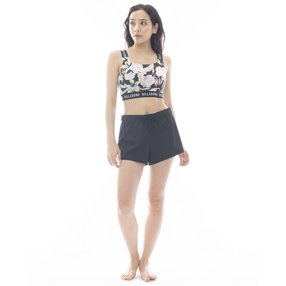 ビラボン（BILLABONG）（レディース）サイドロゴテープ ショートボードショーツ BF013510 BLK