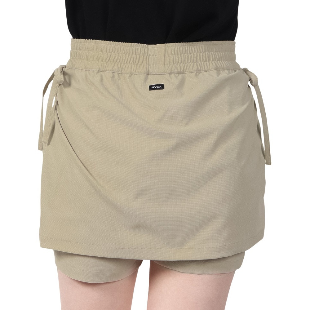 ルーカ（RVCA）（レディース）MINI UTILITY SCORT ショートパンツ スコートBF043850 ABS