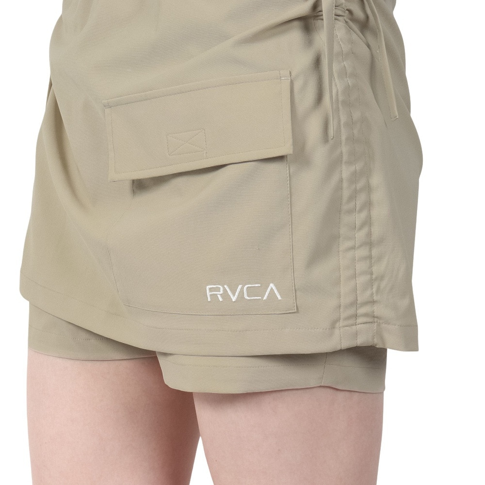ルーカ（RVCA）（レディース）MINI UTILITY SCORT ショートパンツ スコートBF043850 ABS