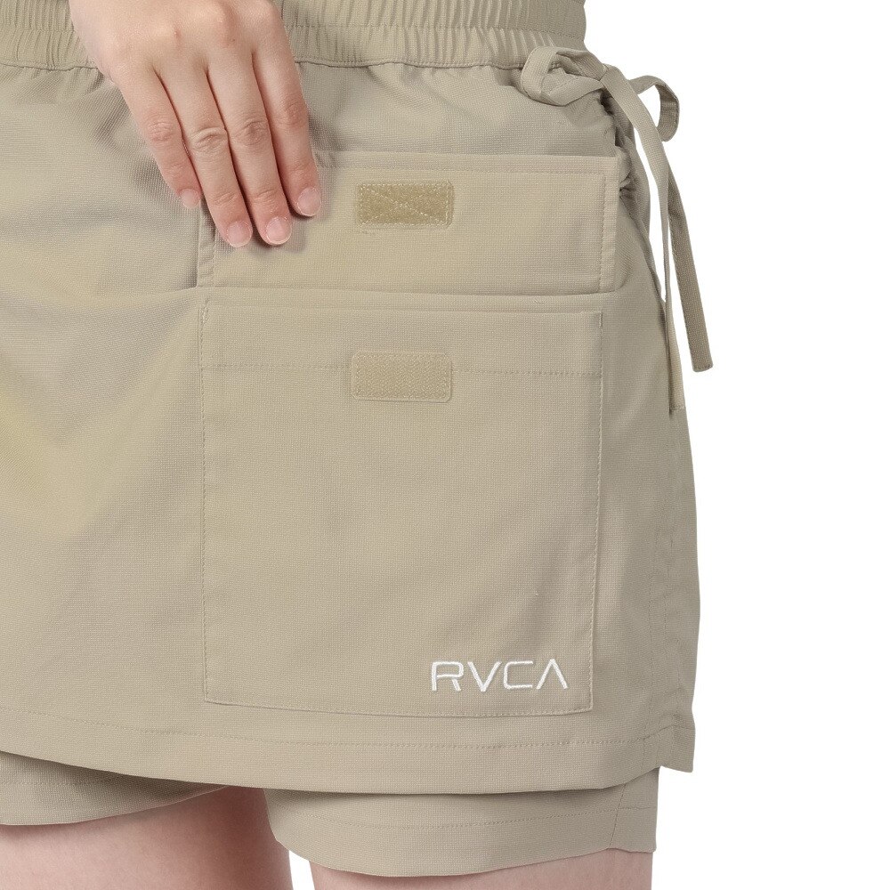 ルーカ（RVCA）（レディース）MINI UTILITY SCORT ショートパンツ スコートBF043850 ABS