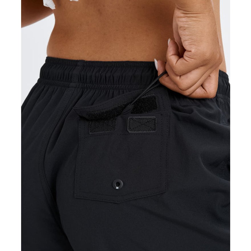 ビラボン（BILLABONG）（レディース）MIDDLE ロゴ ボードショーツ26SP BG013505 BLK