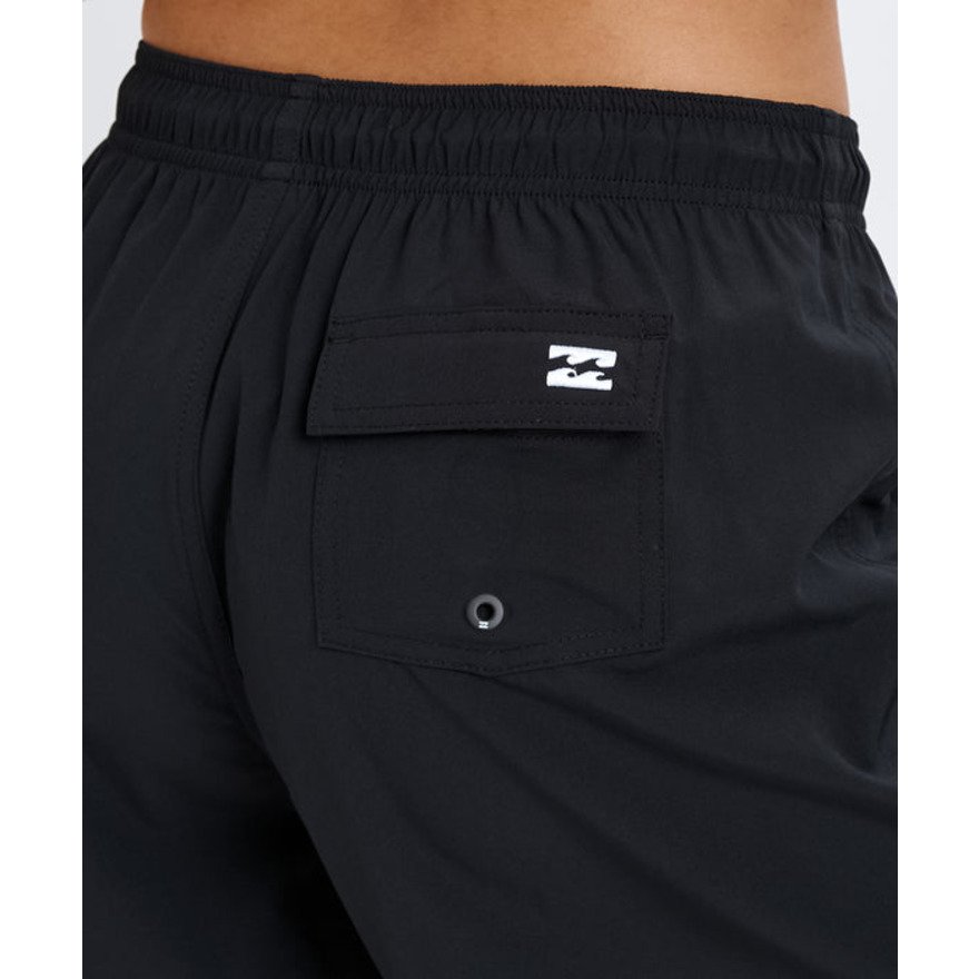 ビラボン（BILLABONG）（レディース）MIDDLE ロゴ ボードショーツ26SP BG013505 BLK