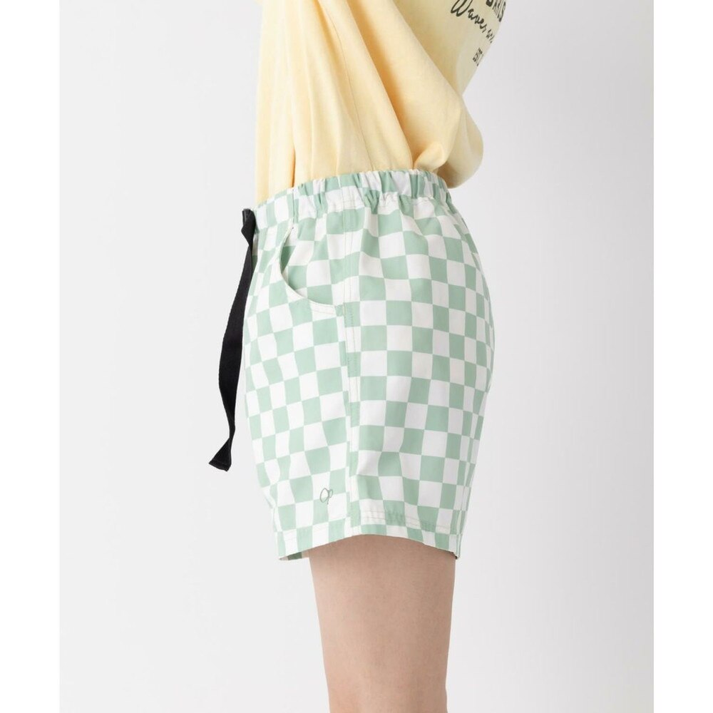 オーシャンパシフィック（Ocean Pacific）（レディース）ショートパンツ 水陸両用 チェッカー柄 ハイブリットショーツ 522405-MNT