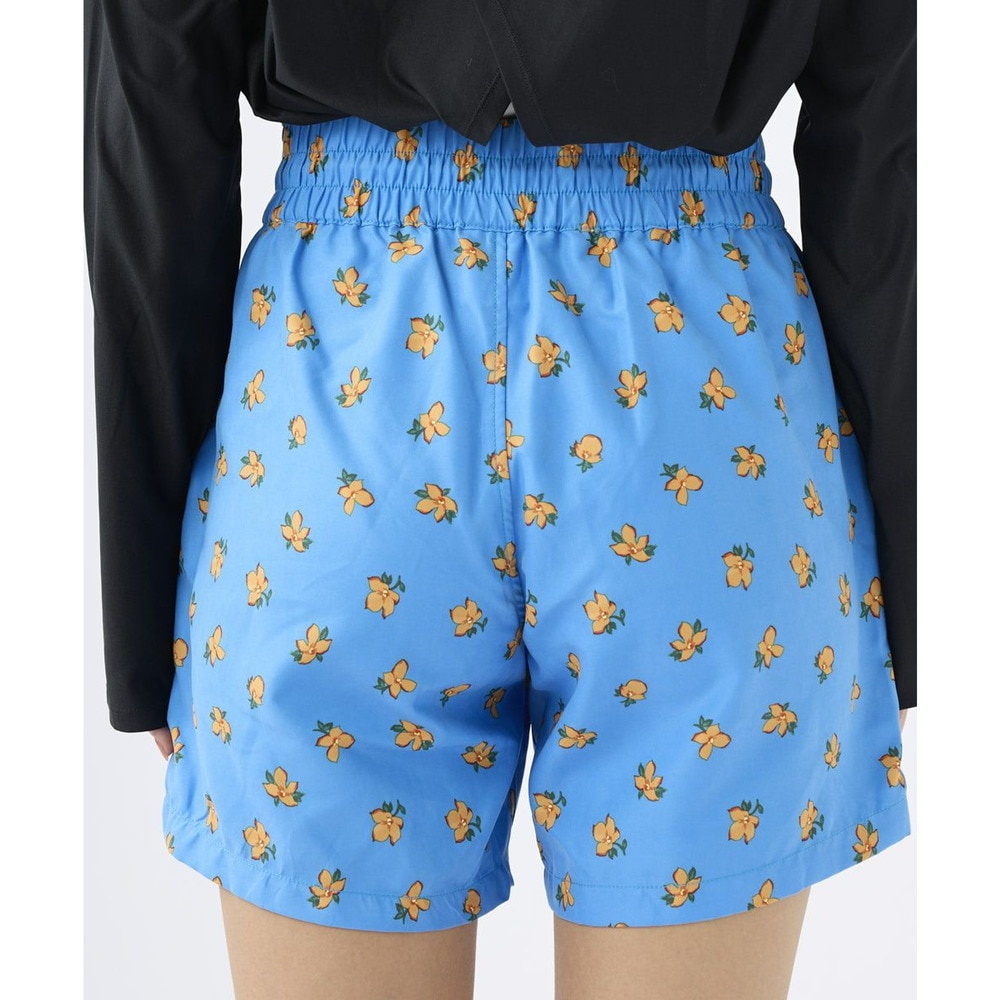 オーシャンパシフィック（Ocean Pacific）（レディース）ショートパンツ 水陸両用 小花柄 ボードショーツ ブルー 522406-BLU