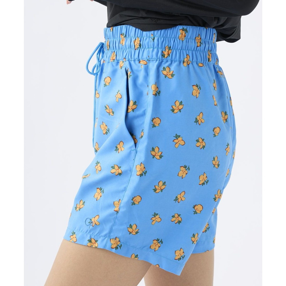 オーシャンパシフィック（Ocean Pacific）（レディース）ショートパンツ 水陸両用 小花柄 ボードショーツ ブルー 522406-BLU