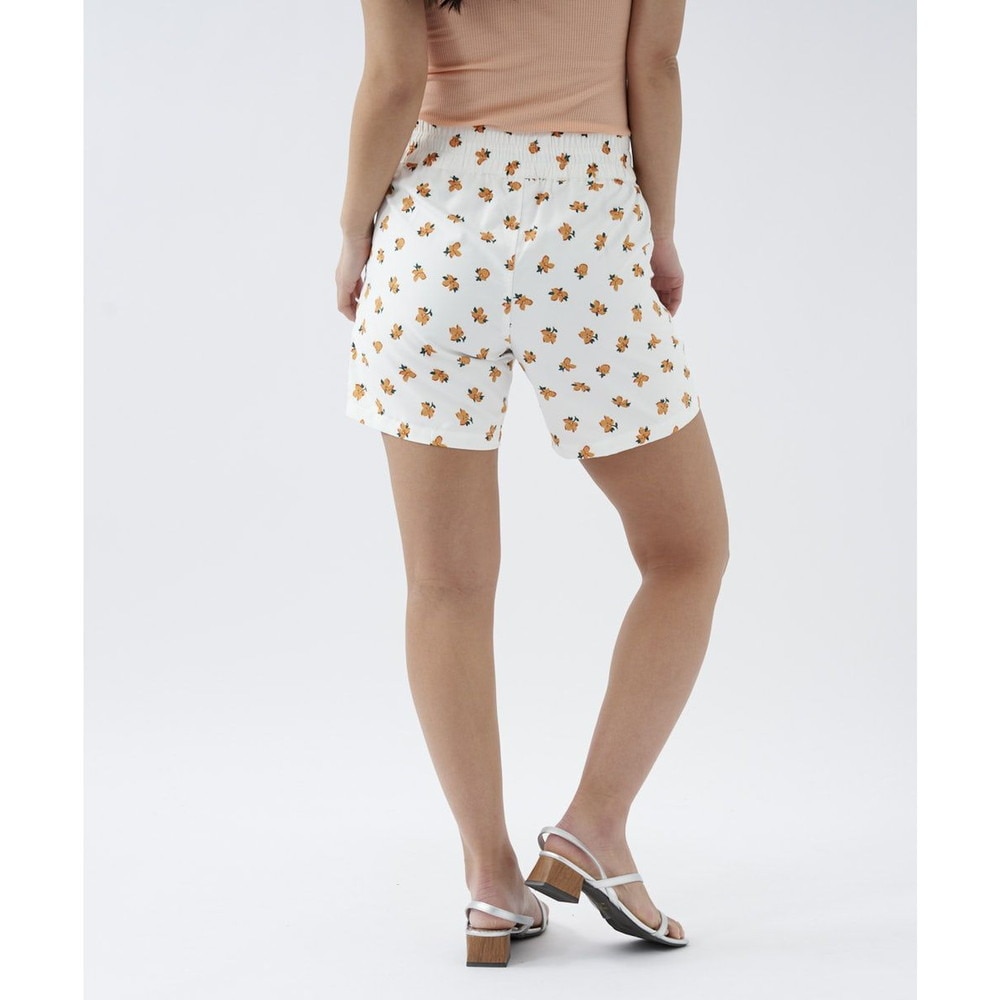 オーシャンパシフィック（Ocean Pacific）（レディース）ショートパンツ 水陸両用 小花柄 ボードショーツ ホワイト 522406-WHT
