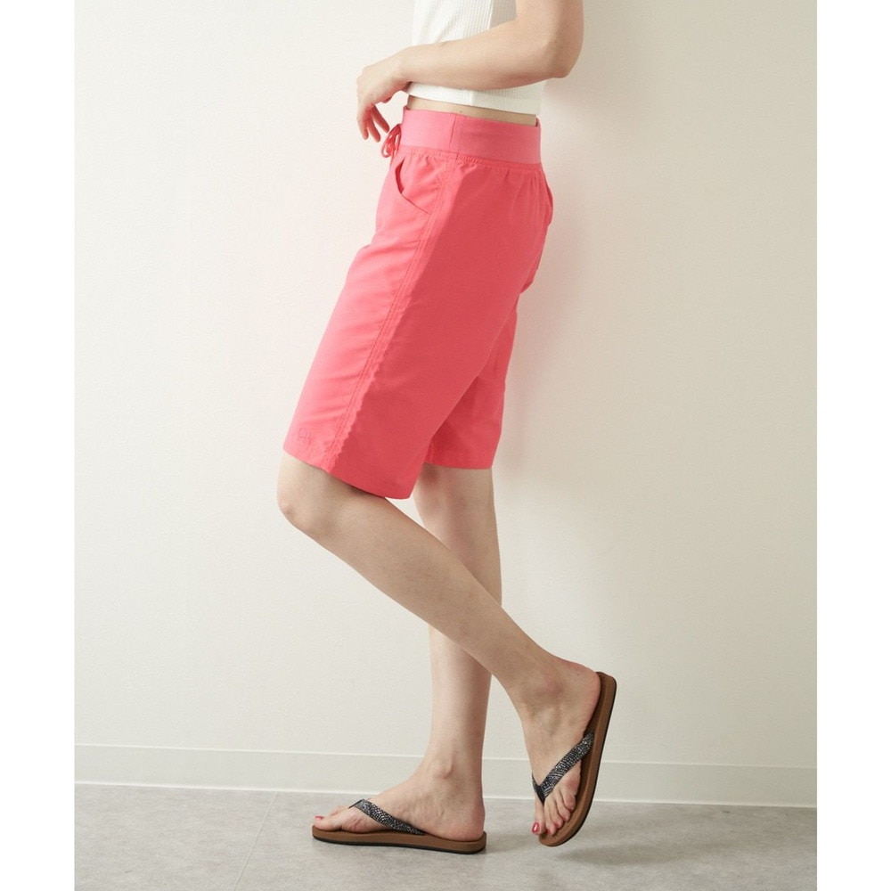 オーシャンパシフィック（Ocean Pacific）（レディース）水着 ハーフパンツ ボードショーツ 無地 ピンク 529417-HPK