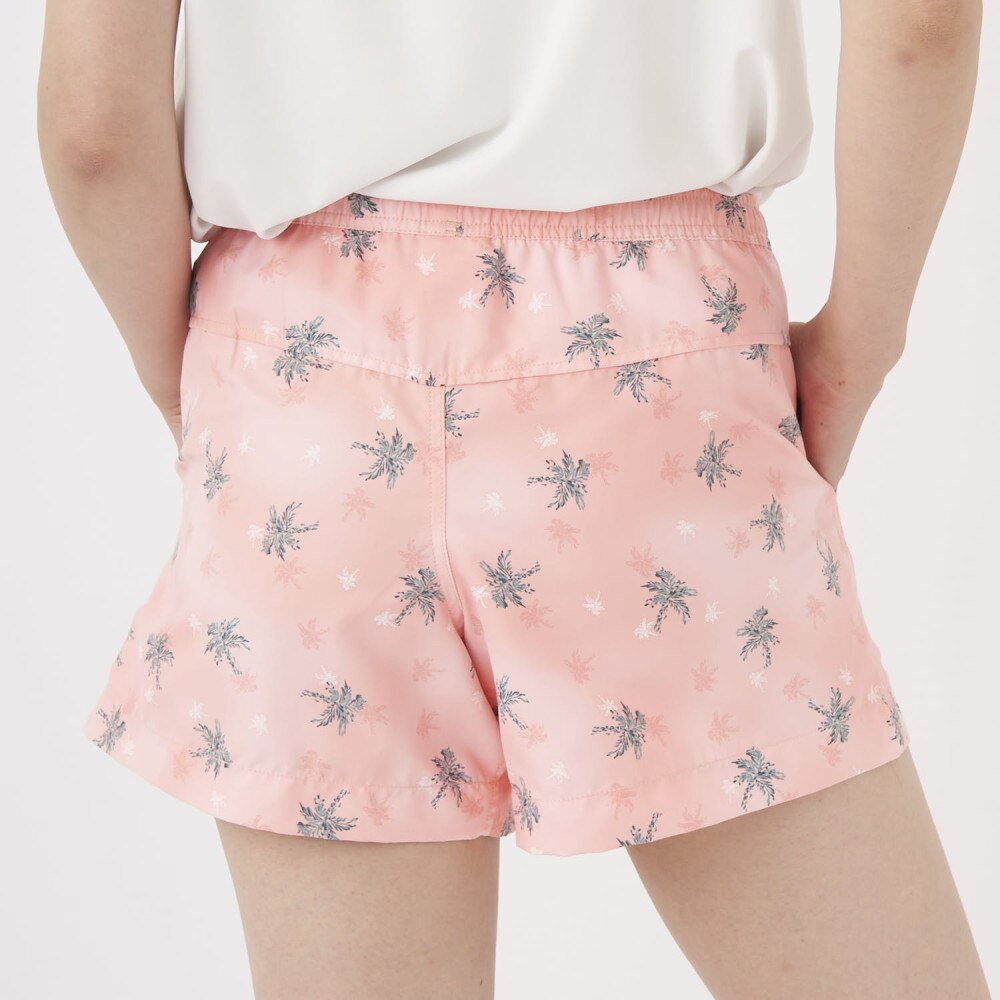 オーシャンパシフィック（Ocean Pacific）（レディース）ヤシ柄 ボードショーツ UVカット 耐塩素 523405 PNK