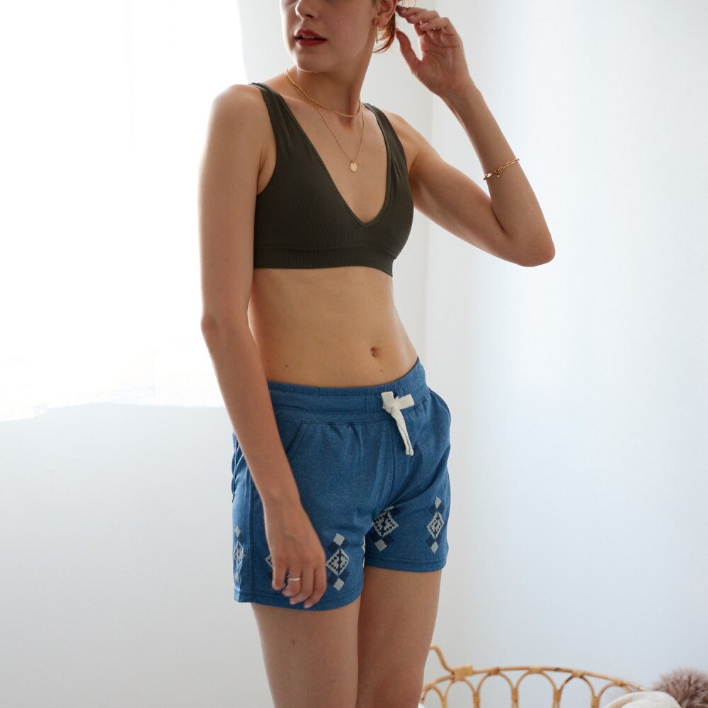 オーシャンパシフィック（Ocean Pacific）（レディース）柄 ボードショーツ 529407 BLU