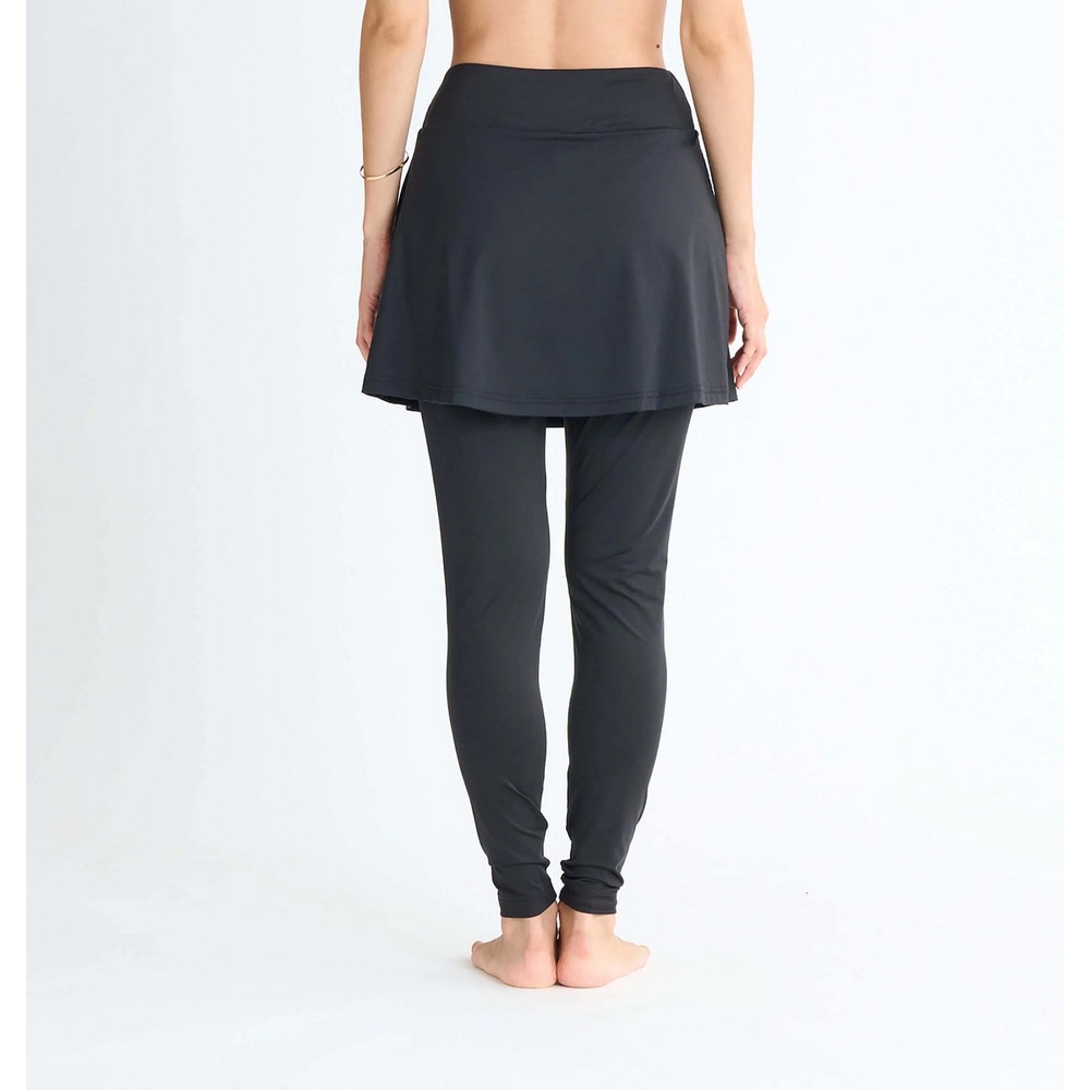 ロキシー（ROXY）（レディース）レギンス ラッシュガード スカート付き ラッシュレギンス 25SPRLY251046BLK