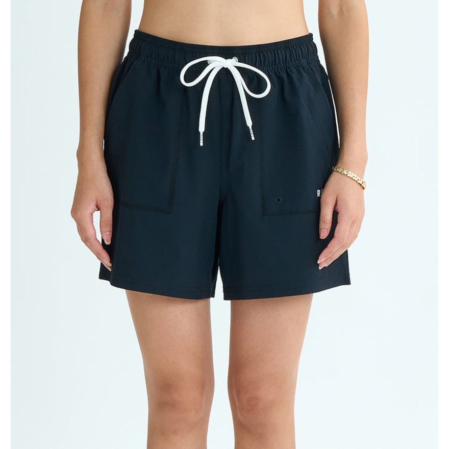ロキシー（ROXY）（レディース）COASTLINE ジャムボードショーツ 4wayストレッチ 25SURBS252009BLK