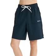 (レディース)HORIZONTAL LINE ジャムボードショーツ 4wayストレッチ 25SURBS252029BLK