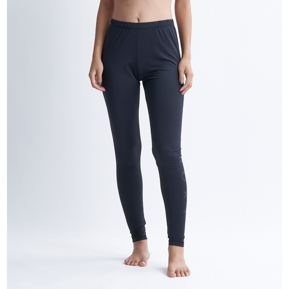 ロキシー（ROXY）（レディース）ラッシュガード レギンス UVカット 水陸両用 PEARL DIVE 24SPRLY245044BLK