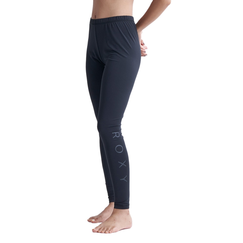 ロキシー（ROXY）（レディース）ラッシュガード レギンス UVカット 水陸両用 PEARL DIVE 24SPRLY245044BLK