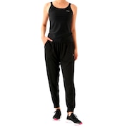 (レディース)フィットネス 3点セット 上下 522809 BLK