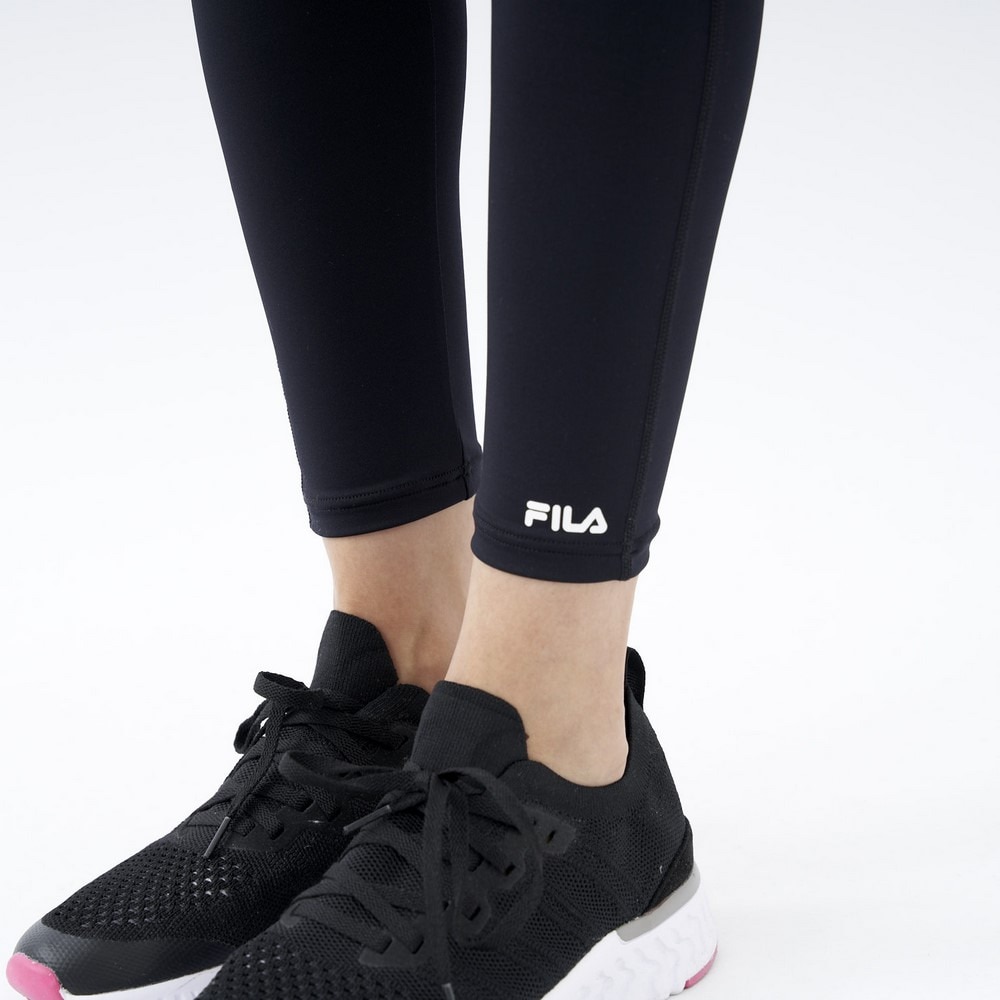 フィラ（FILA）（レディース）水陸両用 キュロット付 レギンス 2点セット 3122465-BK