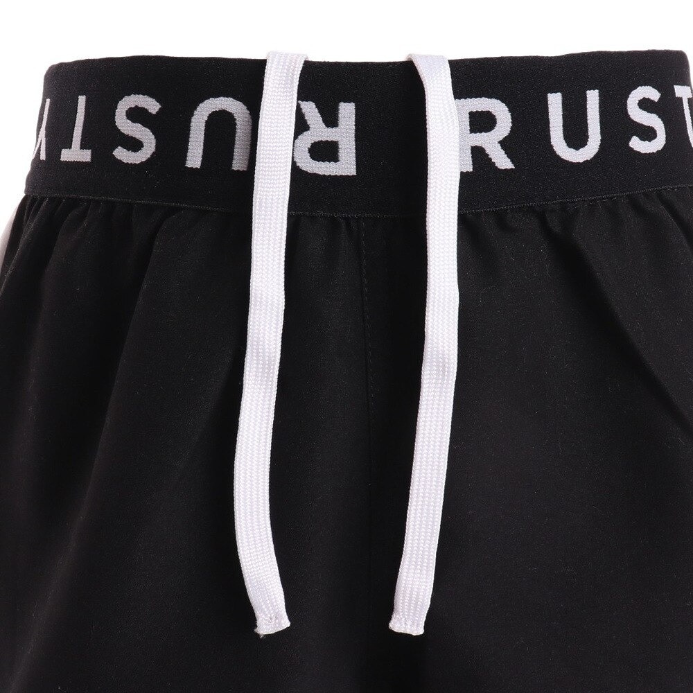ラスティ（RUSTY）（キッズ）着脱簡単 速乾 軽量 安全な高耐久 ジュニア SMILE ボードショーツ 962401BLK