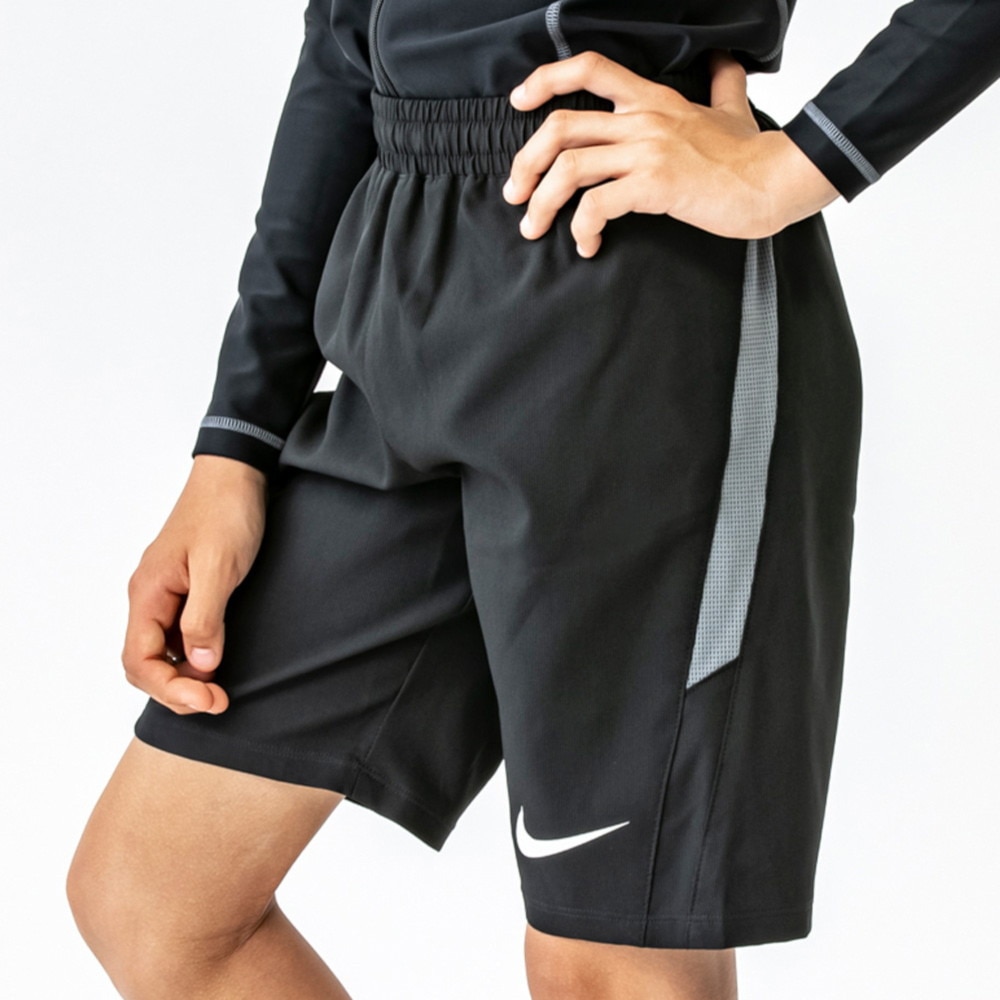 ナイキ（NIKE）（キッズ）ジュニア 水着 ハーフパンツ ルーズトランクス 1991069-18 グレー
