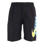 (キッズ)ジュニア 水着 ハーフパンツ 7 ボレーショーツ NESSD790-001 ブラック