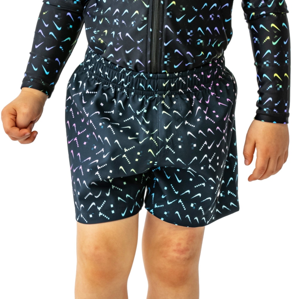 ナイキ（NIKE）（キッズ）水着 トランクス キッズ 子供 ボーイズ トドラー プリント ルーズトランクス1991079-869
