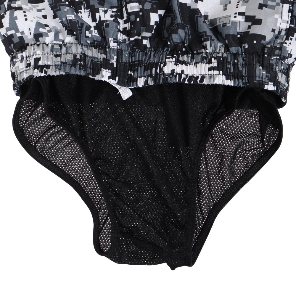 ナイキ（NIKE）（キッズ）ジュニア 水着 ハーフパンツ ディジカモ プリント ラップ 7 ボレーショーツ NESSD809-001 ブラック
