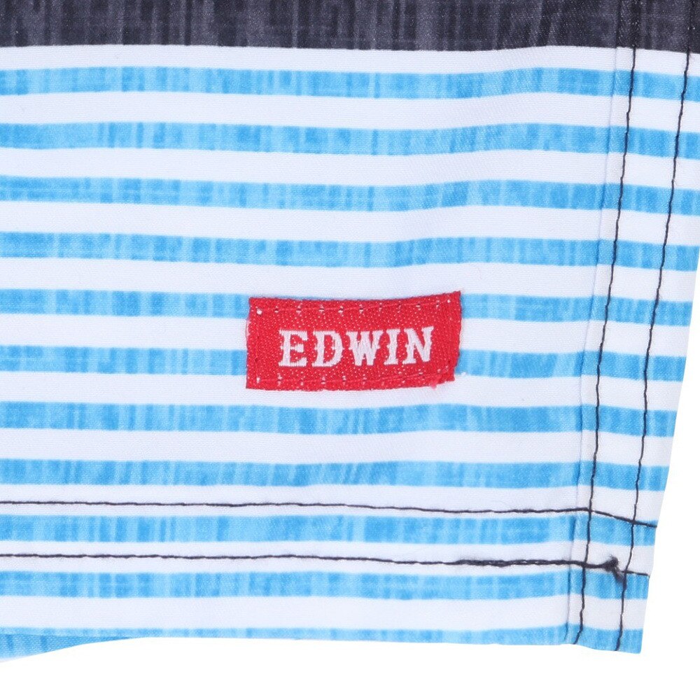 エドウイン（EDWIN）（キッズ）水着 海水パンツ 子供 男の子 スター トランクス 710301-23BLK
