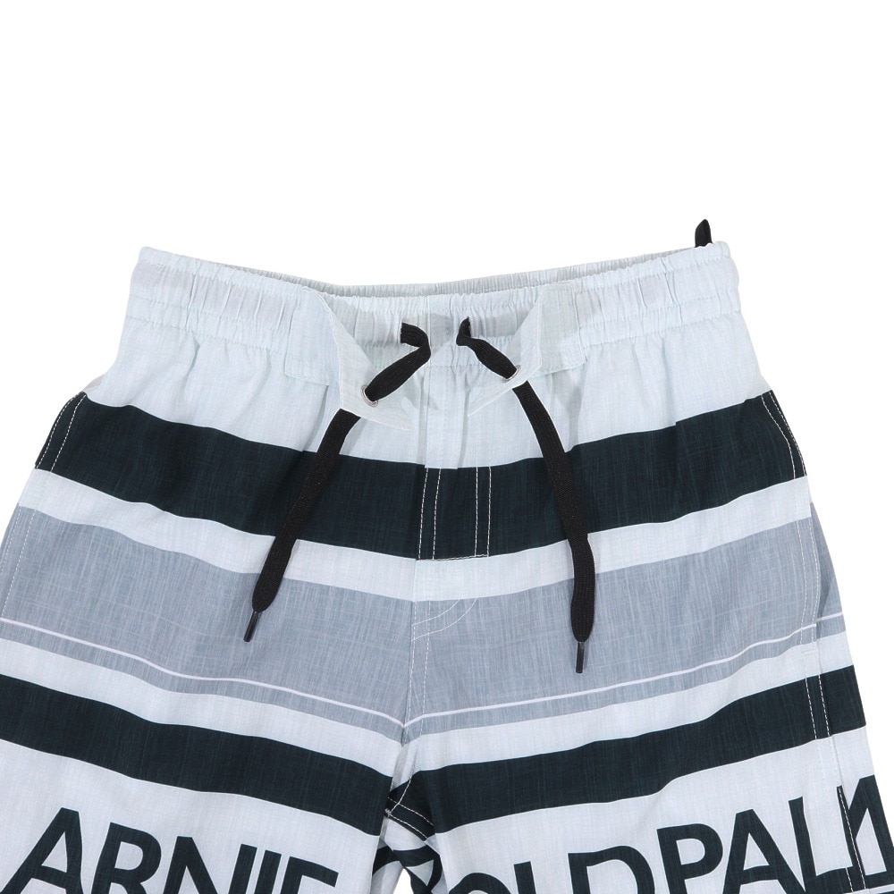 アーノルドパーマー（Arnold Palmer）（キッズ）ジュニア 水着 海パン ボーダー トランクス 762654-23BLK ブラック