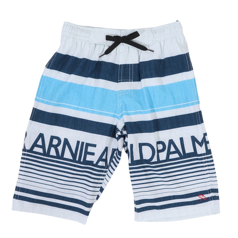 アーノルドパーマー（Arnold Palmer）（キッズ）ジュニア 水着 海パン ボーダー トランクス 762654-23NVY ネイビー