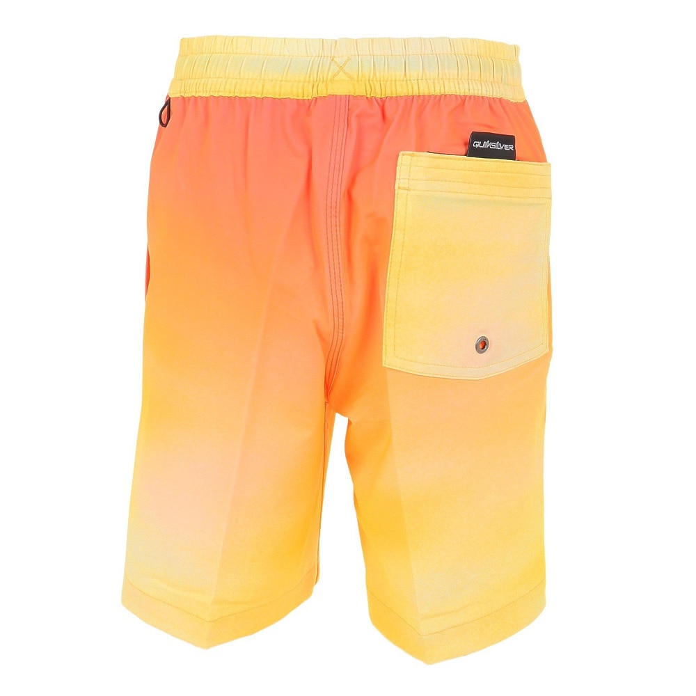 クイックシルバー（Quiksilver）（キッズ）ジュニア 水着 海水パンツ ボードショーツ NEON BREEZE VOLLEY KIDS17 23SUKBS232101ORG オレンジ