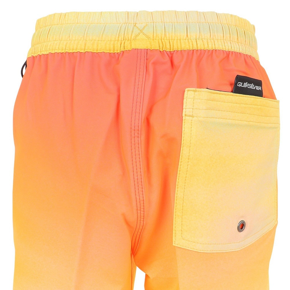 クイックシルバー（Quiksilver）（キッズ）ジュニア 水着 海水パンツ ボードショーツ NEON BREEZE VOLLEY KIDS17 23SUKBS232101ORG オレンジ