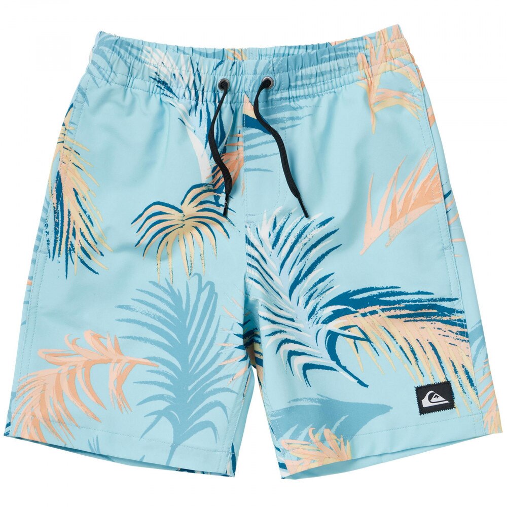 クイックシルバー(Quiksilver)(キッズ)ジュニア 水着 海水パンツ ボードショーツ RE-MIX VOLLEY KIDS17 23SUKBS232102LBL ライトブルー マリン、ウィンタースポーツ用品はヴィクトリア クイックシルバーサーフパンツ ジュニア