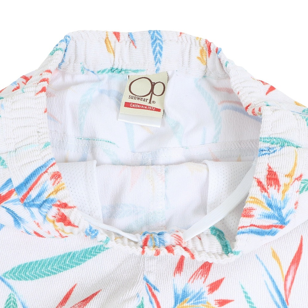 オーシャンパシフィック（Ocean Pacific）（キッズ）水着 ショートパンツ 子供 ジュニア ハイブリッドショーツ 560754WHT