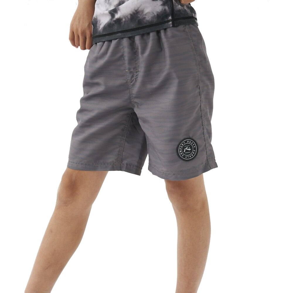 ラスティ（RUSTY）（キッズ）水着 ハーフパンツ 子供 ジュニア トランクス 962406-CGY