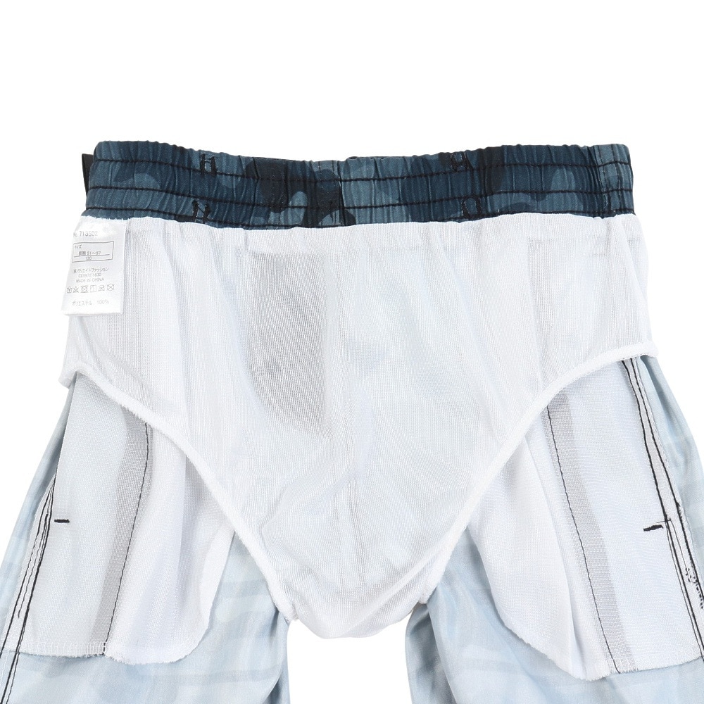 ジェリー（GERRY）（キッズ）ジュニア 水着 海水パンツ カモボーダー サーフパンツ 713502-24BLK