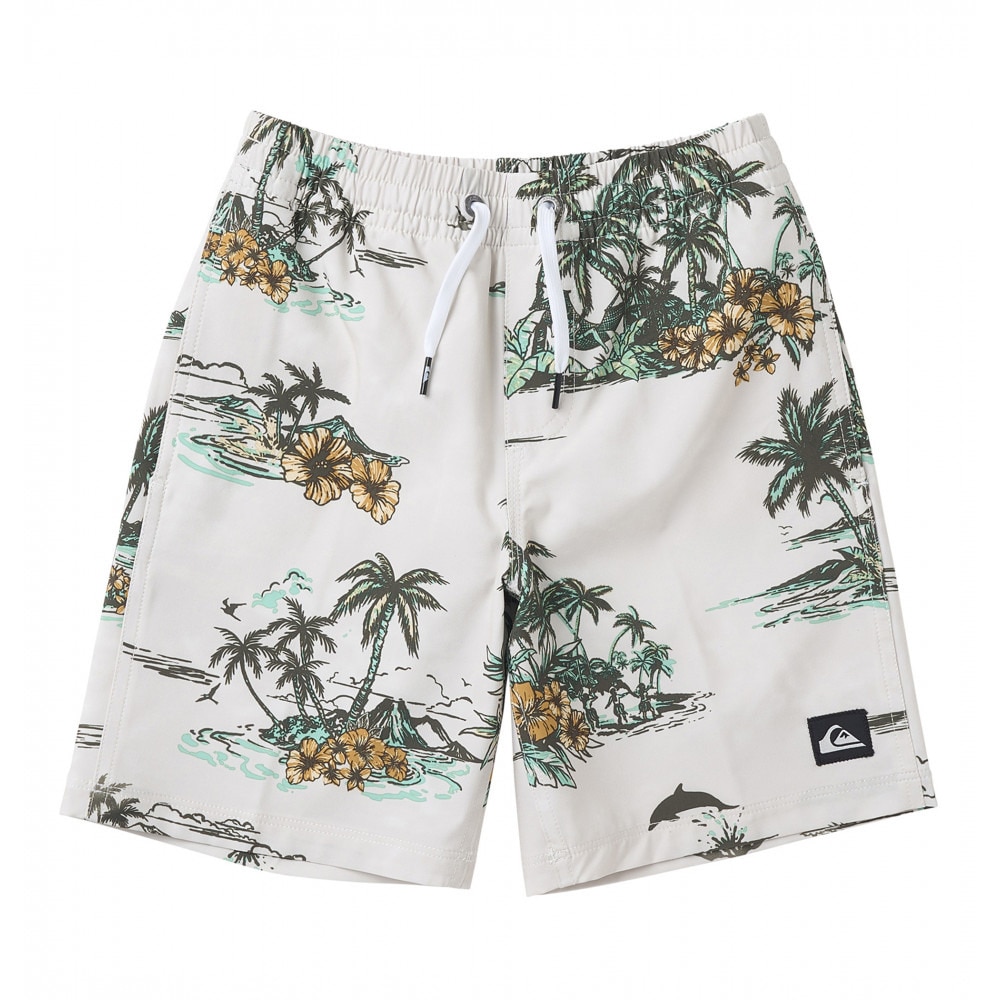 クイックシルバー（Quiksilver）（キッズ）キッズ LONGMANHILL VOLLEY YOUTH 16 ボードショーツ 24SUKBS242022OWT