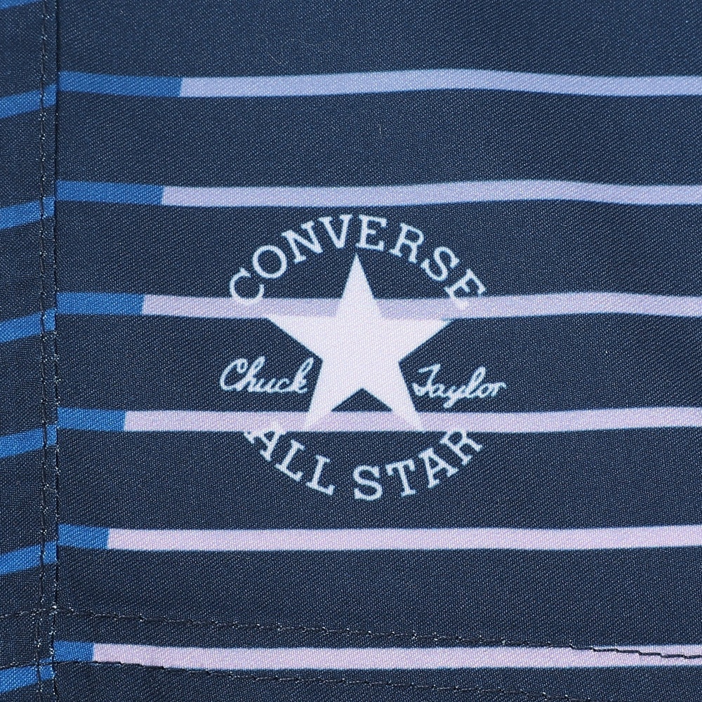 コンバース（CONVERSE）（キッズ）ボーダー グラデーション サーフパンツ 水着 765452-25NVY