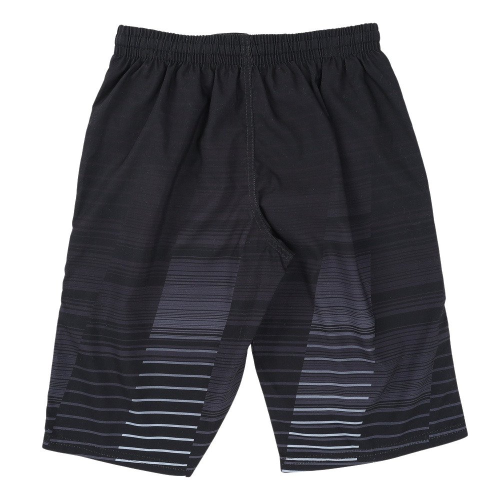 コンバース（CONVERSE）（キッズ）ジュニア 水着 ボーダーグラデーション サーフパンツ 765452-26BLK