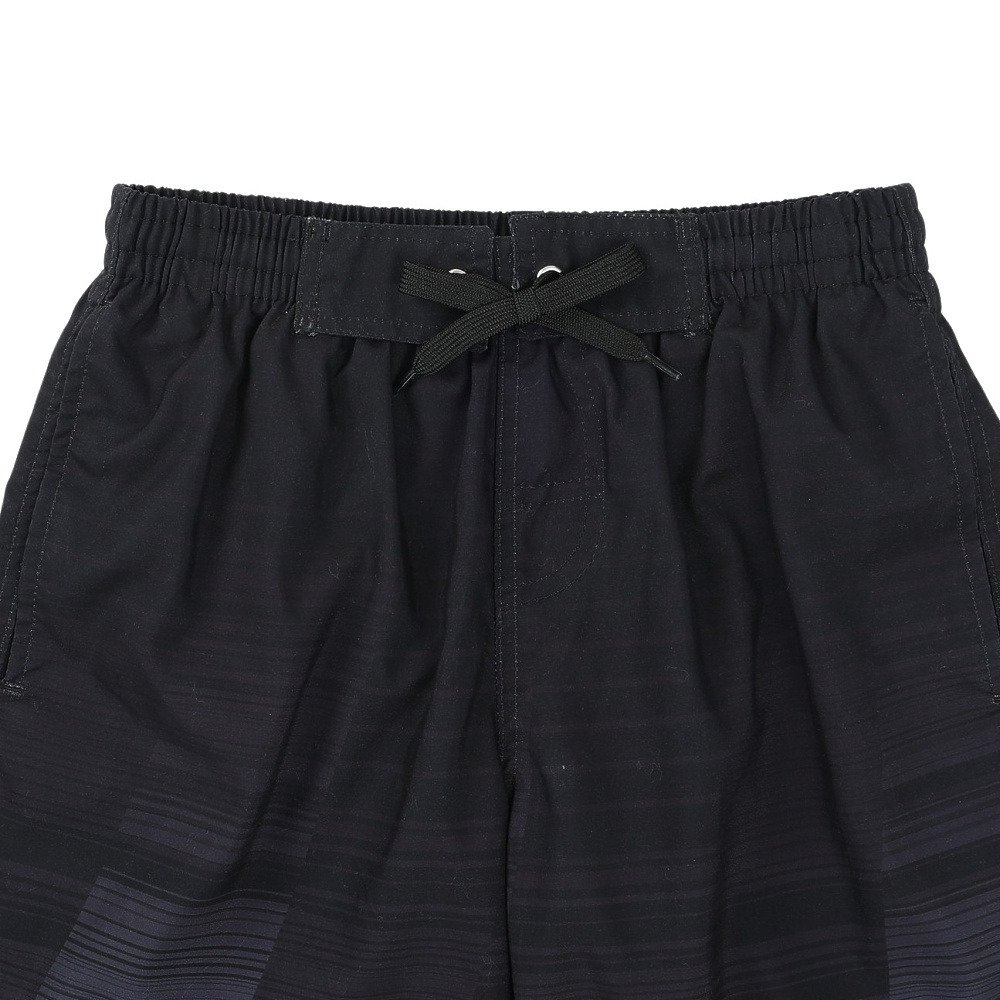 コンバース（CONVERSE）（キッズ）ジュニア 水着 ボーダーグラデーション サーフパンツ 765452-26BLK