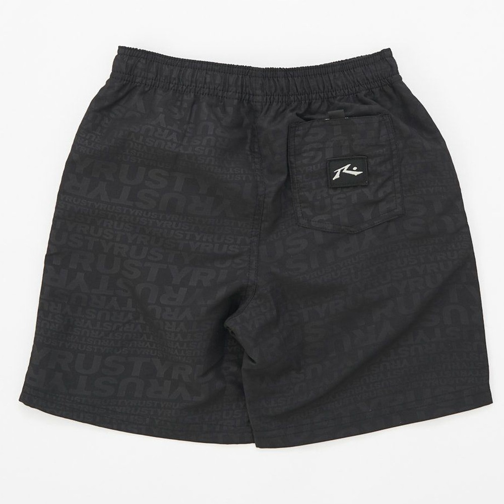 ラスティ（RUSTY）（キッズ）キッズ ハイブリッドショーツ インナーパンツ付き 963402BLK