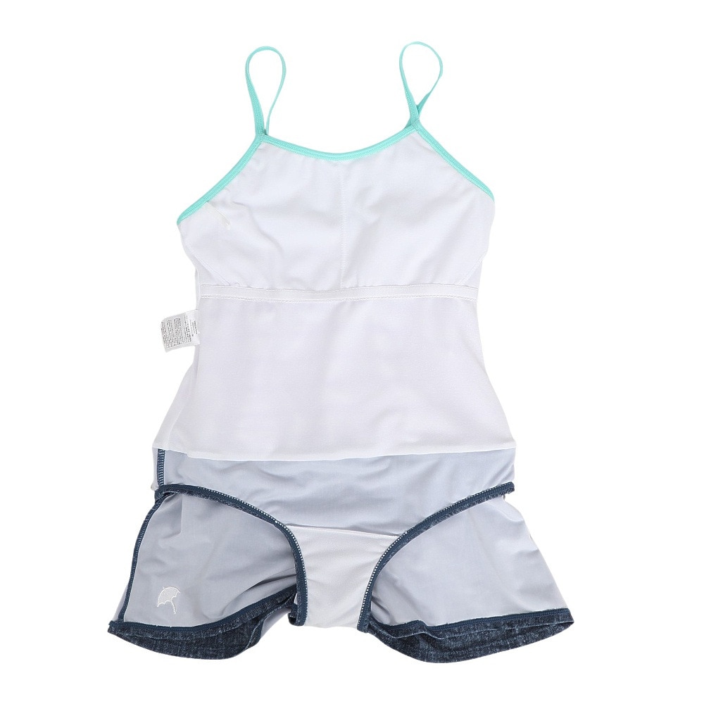 アーノルドパーマー（Arnold Palmer）（キッズ）水着 ジュニア 女の子 ロンパース Tシャツ付 2点セット 363251-24PPL