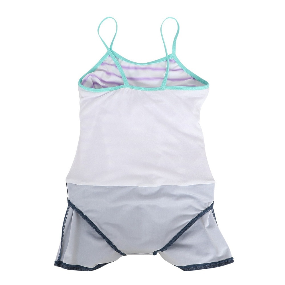 アーノルドパーマー（Arnold Palmer）（キッズ）水着 ジュニア 女の子 ロンパース Tシャツ付 2点セット 363251-24PPL